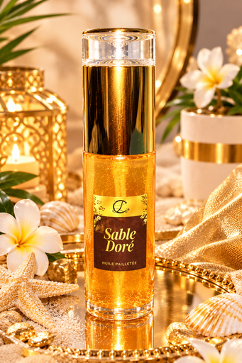 [BEA-COS-HUI-0003] Huile Parfumée Sable Doré